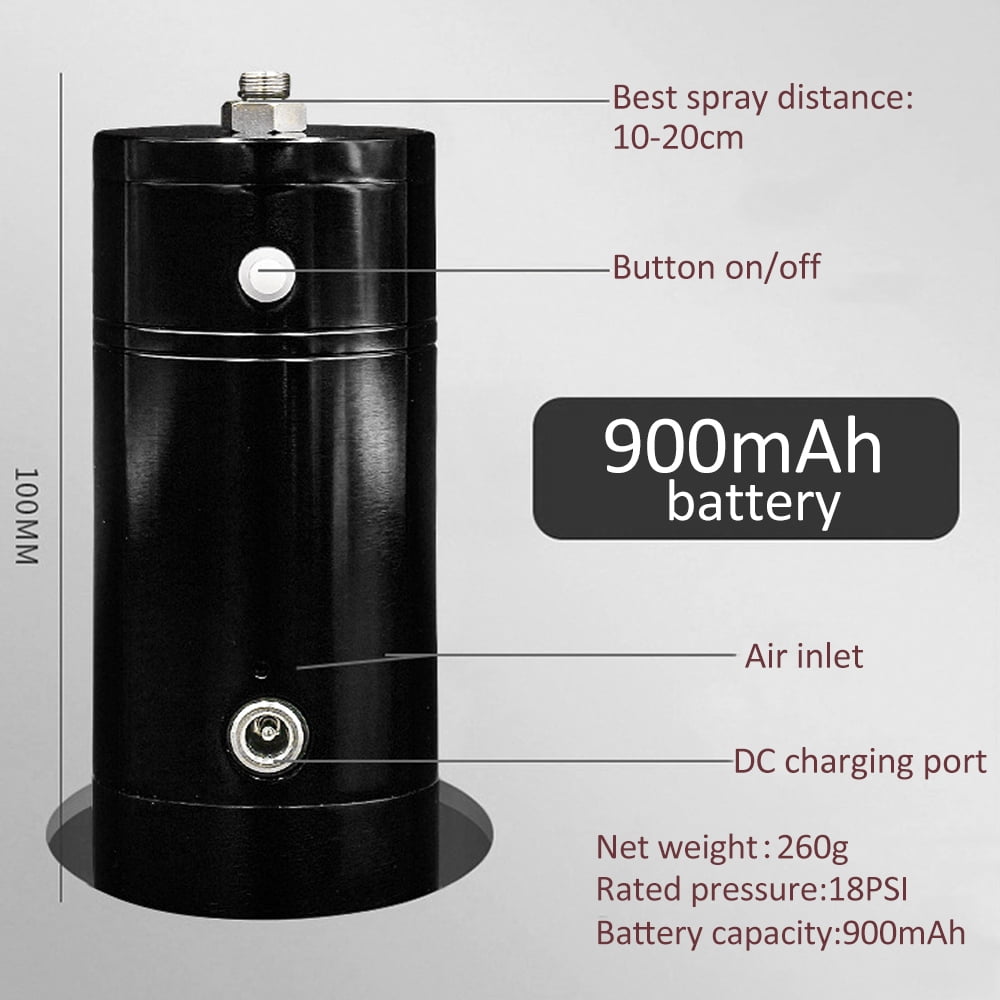 Airbrush Kit,Portable Airbrush Compressor Kit Portable Spray Pump Handheld Usb Airbrush Kit Airbrush Makeup Tattoo Compressor Spray Pump Handheld Airbrush Makeup Airbrush Compressor Spray
