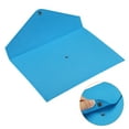 thumbnail image 4 of Uxcell File Bag Felt Folder A4 Size Document Storage Pouch, Blue 2 Pack, 4 of 5