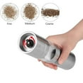 thumbnail image 6 of 3 Pcs Salt and Pepper Grinder Set,Stainless Steel Salt Grinder with Adjustable Ceramic Rotor 22Cm & 15Cm, 6 of 10