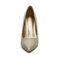 thumbnail image 4 of Dream Pairs Women Pointed Toe High Heel Shoes Wedding Party Pumps Shoes GOLD/GLITTER CHRISTIAN-NEW size 8, 4 of 5