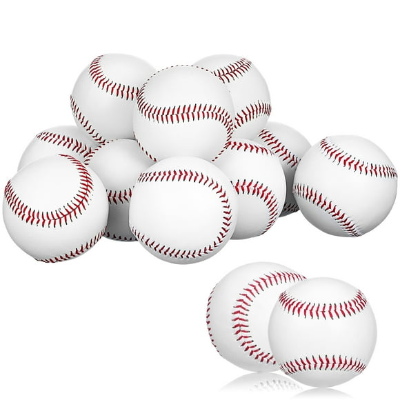 12 Pcs Baseballs Practice Baseballs Training Baseballs Pitching Baseball Training Ball Sports Training Balls