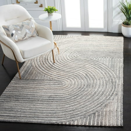 SAFAVIEH Southampton Collection SHA301B Handmade Beige Rug 5’x8’ 