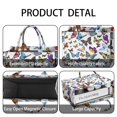 thumbnail image 4 of Large Capacity Tote Bag,Colorful Butterfly Collection Pattern Handbag Fashion Luxury Tote Bag,15.7"x13"x 5.1" Inches,Laptop Compatible, 4 of 6