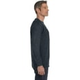 thumbnail image 5 of Jerzees 50/50 Heavyweight Blend Long-Sleeve T-Shirt, Medium, Black Heather, 5 of 7