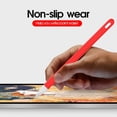 thumbnail image 3 of Zeeyh Case For Apple Pencil 2nd Generation For Apple Pencil 2 Holder Premium Silicone Cover Sleeve For iPad 2018 Pro 12.9 11 inch Pen,Purple, 3 of 9