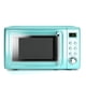 thumbnail image 1 of Nightcore Countert Horno microondas retro, grande 0.7 pies cúbicos, 700 vatios, encimera de acero laminado en frío con ajuste de tiempo, placa giratoria de vidrio, cocina preprogramada, 18"(L)×14"(W)×, 1 of 5
