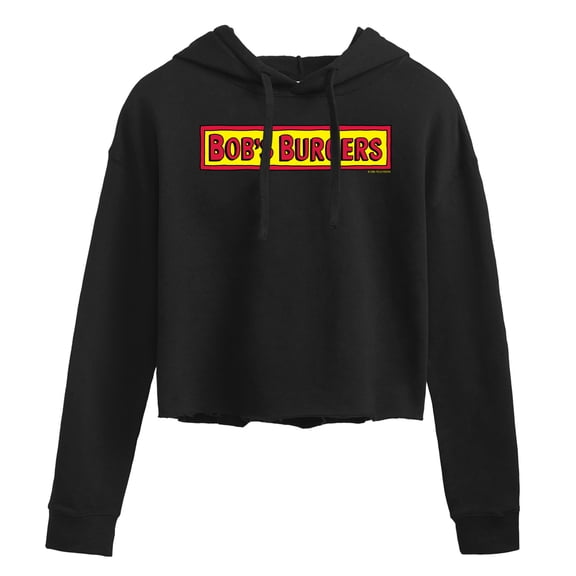 Bob's Burgers - Logo Cropped Graphic Hoodie