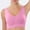 Pink, variant on JGTDBPO Sports Bras For Women High Support Large Bust Workout Running Plus Size Bras Padded Seamless Sleepwear Yoga Bra Wireless Underwear Everyday Bra