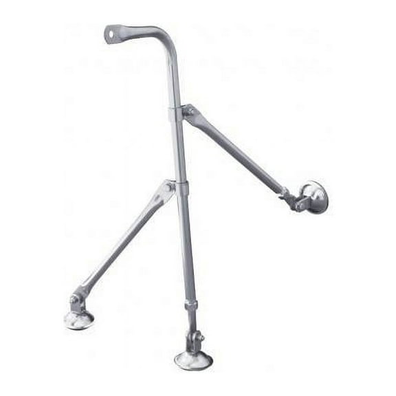 United Pacific 60023 Fender Mirror Bracket Tri Pod, Stainless