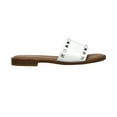 thumbnail image 2 of CUSHIONAIRE Women's Tyler Studded Slide Sandal +Memory Foam, Wide Widths Available, 2 of 5