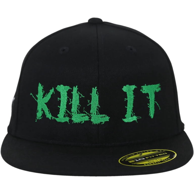 5% Nutrition Rich Piana Love It Kill It Black Trucker Hat 