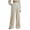 Beige-Pants for Women, variant on FNFYFH Dress Pants Women 2026 Summer Polka Dot Palazzo Wide Leg Trousers Flowy Business Casual Slacks for Work with Pockets