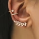 thumbnail image 2 of Bohemio NO Piercing Crystal Rhinestone Ear Cuff Wrap Stud Clip Pendientes para mujer Chica Pendientes de moda Joyería Bijoux Deng Xun unisex, 2 of 2