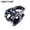 BLACK-BLUE, variant on BUCKLOS 35mm Short Bike Stem 31.8mm Handlebar Clamp 6061-T6 Aluminum Alloy CNC Machined Mountain Bike Stem, Lightweight 126.3g MTB DH Road Folding Bicycle Short Stem with Colorful Anodized Finish