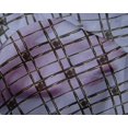 thumbnail image 4 of oneOone Silk Tabby Fabric Check Ikat Decor Fabric Printed BTY 42 Inch Wide, 4 of 4