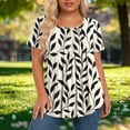 thumbnail image 5 of Bixock Women's Maternity Tops Short Sleeve Pregnant Tops Crew Neck Maternity Shirts Soft Breathable Comfortable Maternity Clothings, 5 of 6
