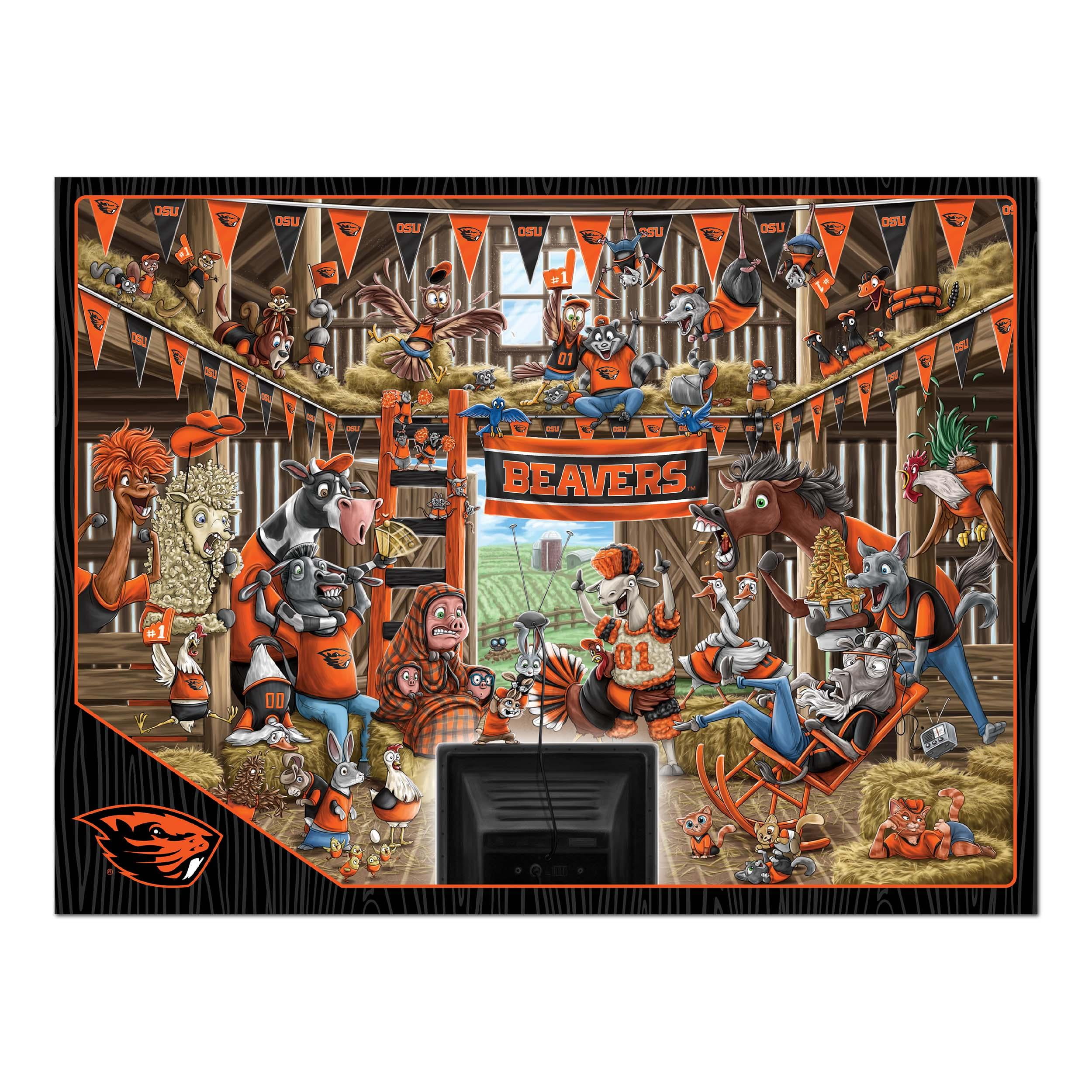 YouTheFan NCAA Florida Gators Barnyard Fans Puzzle - 500 Piece