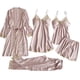 thumbnail image 1 of Gibobby Tangas de mujer sexy para sexo Día de San Valentín Conjunto de encaje suelto y cómodo para dormir con tirantes de seda para mujer, ropa interior y camisón para el(RD2, XL), 1 of 3