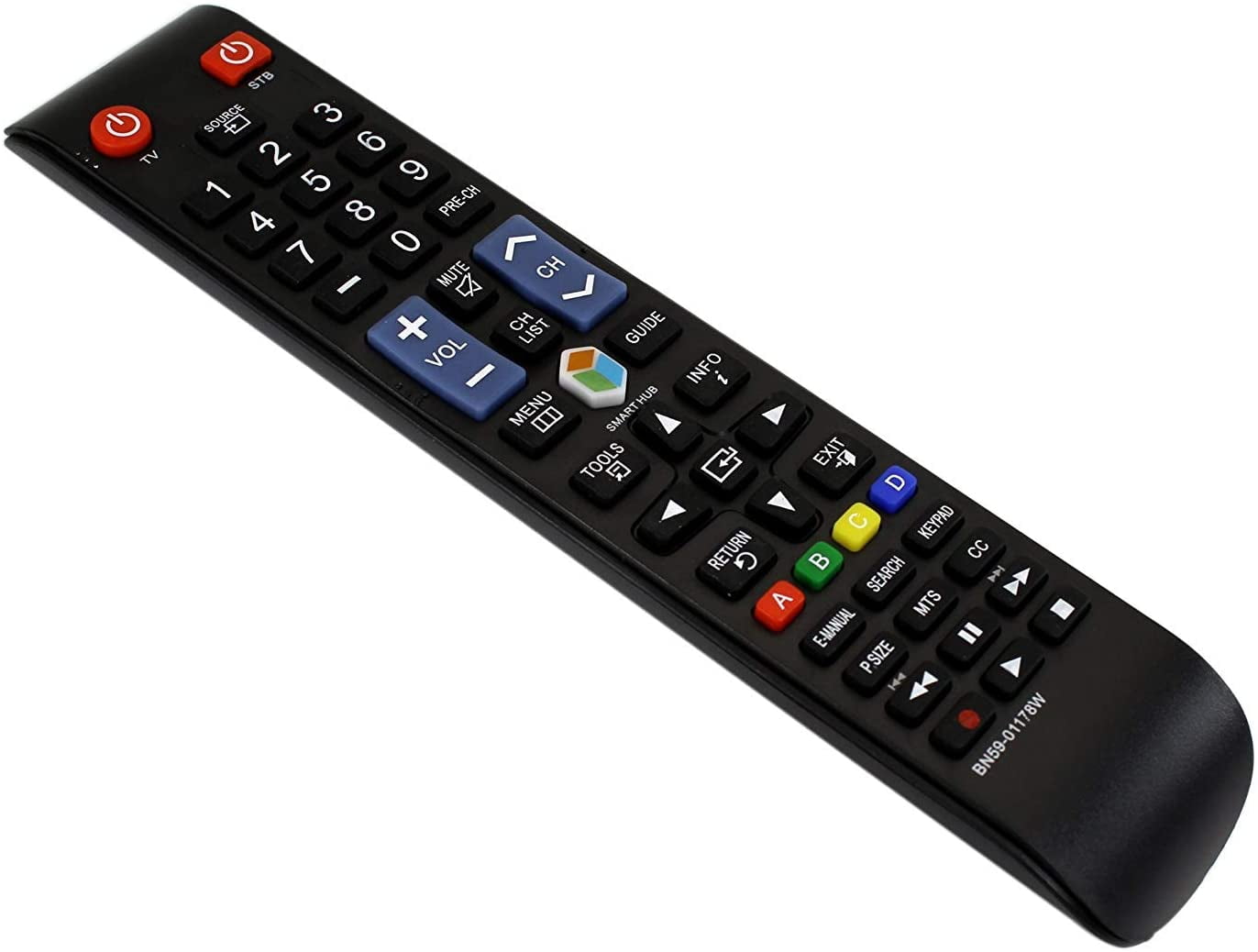 Universal remote control bn59 01178w for samsung smart tv hdtv lcd led 