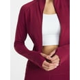 thumbnail image 5 of Avia Women's SoftSculpt Cropped Jacket, Sizes XS-XXXL, 5 of 7