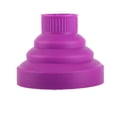 thumbnail image 1 of Difusor de secador de pelo plegable de silicona, accesorio portátil de viaje, color morado, 1 of 5