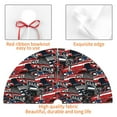 thumbnail image 4 of Picia Red And Blue Cars Print Christmas Tree Skirt , Christmas Tree Skirt Ornaments for Merry Christmas Holiday Party Decorations Indoor Outdoor-30", 4 of 7