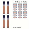 thumbnail image 3 of Multi-Layer Razor Hair Removal Tools Shaver Replacement Parts Classic Shaver Razor Blades, 3 of 5
