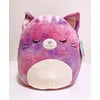 Squishmallows Caeli The Pink Purple Tie Dyed Cat 8 Inch Plush