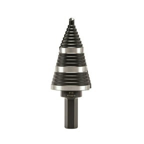 Klein Tools QRST03 Step Drill Bit, Quick Release, Spiral Flute, 1/4 to ...