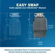 InSinkErator Evolution .75HP, 3/4 HP Garbage Disposal, Advanced Series EZ Connect Continuous Feed Food Waste Disposer
