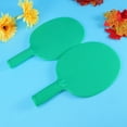 thumbnail image 3 of EeaseCA 1 Pair Table Tennis Bats Plastic Racket Children Practice Training Plastic Pats for Kids (Green), 3 of 8