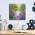 thumbnail image 6 of Luxe Metal Art 'Spring Colors 2' by Ata Alishahi, Metal Wall Art, 12"x12", 6 of 9
