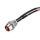 thumbnail image 5 of Uxcell AC/DC 24V 8mm Panel Mount LED Indicator Light Red Yellow Blue Green White 5Pcs, 5 of 5