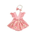thumbnail image 2 of Baby Girls Rompers, Uccdo Infant Baby Bodysuits, One-Pieces, Newborn-12M, 12-24M, 1-5T, Clearance, 2 of 7
