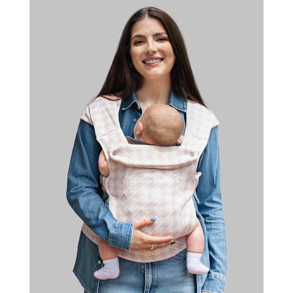 Portabebés GROWNSY Ergonómico de Recién Nacido a Niño Pequeño en Color Rosa