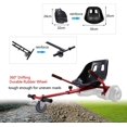 thumbnail image 2 of Wonder Wheels Hover Kart Go Kart Adjustable Seat Attachment for 6.5" Hover-Rider Buggy - Red, 2 of 7