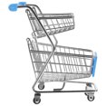 thumbnail image 2 of Miangastore Mini Shopping Cart Trolley Make Up Holder Rack Storage Basket Toy Small Shopping Cart, 2 of 9