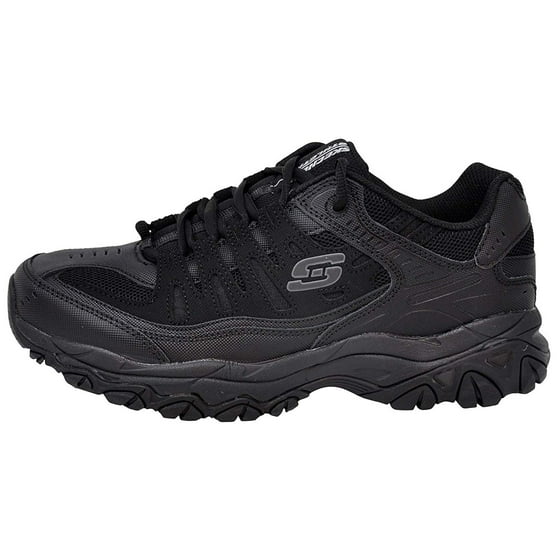Skechers - Skechers Men’s Afterburn Memory-Foam Lace-up Sneaker ...