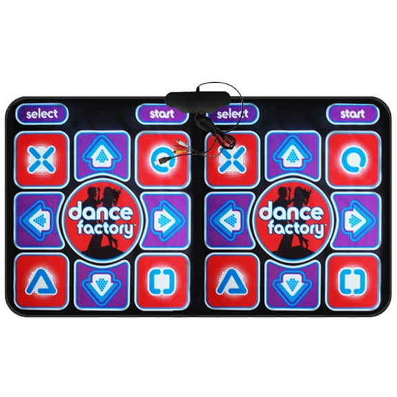 Turning Dvd Double Dance Mat, Electronic Music Game Mat, Floor Mat, Non-slip Home Dance Game Mat, Valentine's Day Gift