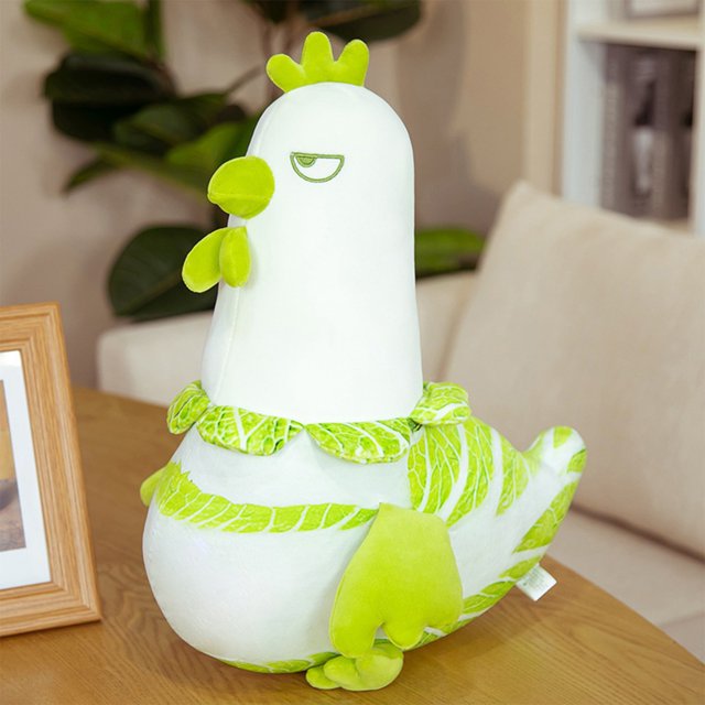 Almohada de peluche de pollito de animales, juguete de peluche de pollo con Chile vegetal de dibujos animados, regalo para niños Wmkox8yii shdjk5962