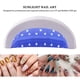 thumbnail image 5 of Lámpara 48W LED Inteligente de Gel UV ANGGREK Máquina de Curado Secador de Esmalte, 5 of 7