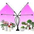 thumbnail image 1 of Grow Light Plant Light Indoor Plants Full Spectrum Clip Plant Growing Lamp Level Dimmable Auto On Off Timing Hrs ( ), 1 of 7