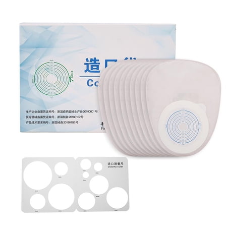 Amonida Drainable Colostomy Bag Drainable Bag One Piece System Ostomy Bag Pouch Stoma Cover Urine Without Activated Carbon 60mm Walmart Canada