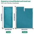 thumbnail image 3 of LSTRAGY 9.8oz Satin Ultralight Sleeping Bag Liner, Lightweight and Compact, Comfortable, Breathable, Cooling, Silky Soft and Quick-Drying, Perfect for Backpacking, Hotels, Camping and Hostels., 3 of 8