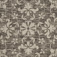 thumbnail image 3 of SAFAVIEH Courtyard Nina Distressed Floral Indoor/Outdoor Area Rug, 6'7" x 9'6", Black/Light Grey, 3 of 4