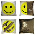 thumbnail image 1 of EREHome Smiley face Pillow Case Home Decor Cushion Cover 18x18 Inch, 1 of 2