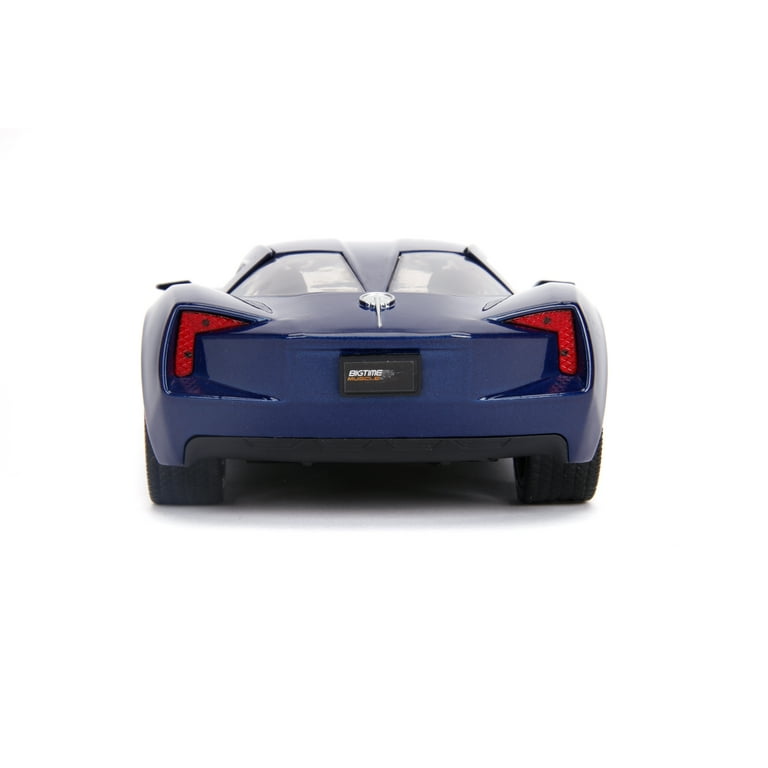Jada Toys 1:24 Scale 2009 Chevy Corvette Stingray Car Play