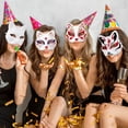 thumbnail image 5 of 10 st Therian Mask Katt Räv Mask Therian Halloween Mask Therian Kostym för Barn Vuxna Tom Mask för Jul Fest & Therian WELLNGS, 5 of 5