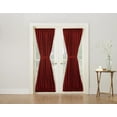 thumbnail image 2 of Sun Zero Solid Print Rod Pocket Room Darkening Curtain Panel, 54.0" X 72", 2 of 6