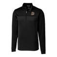 thumbnail image 2 of Men's Cutter & Buck  Black Durham Bulls Big & Tall Traverse Stripe Stretch Quarter-Zip Top, 2 of 3